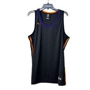 Adidas NBA 4Her Phoenix Suns Women's Jersey Tank, Black/Orange,  2XL